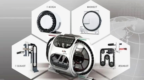 独自の柔軟な自動化を使用して、自分で実行してください。 Deda Machineryが独自に開発した、1つの生産ラインで57種類の部品を製造可能